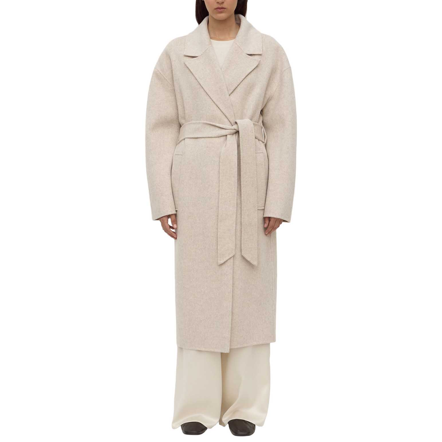 Assembly Label Ivy Wool Coat Oat Marle